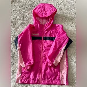 Little girls Columbia windbreaker